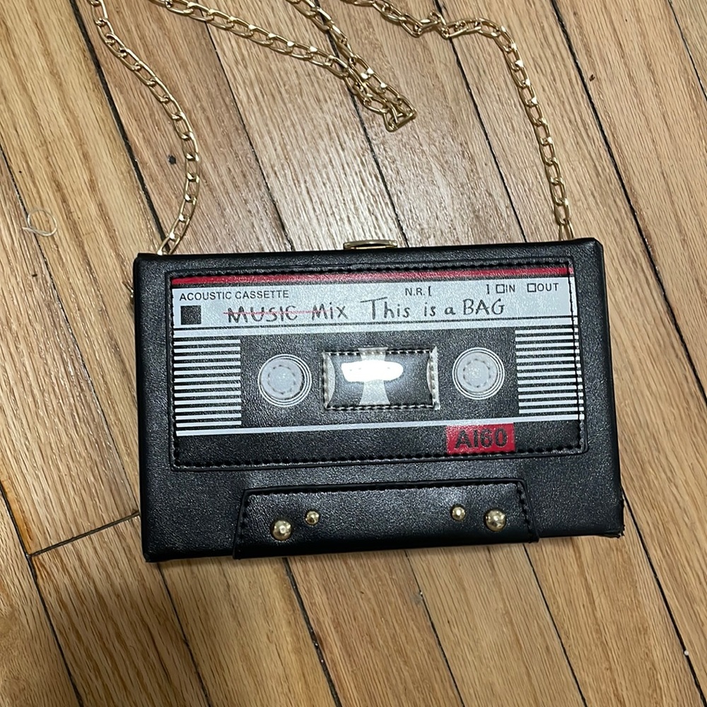 Cassette style purse